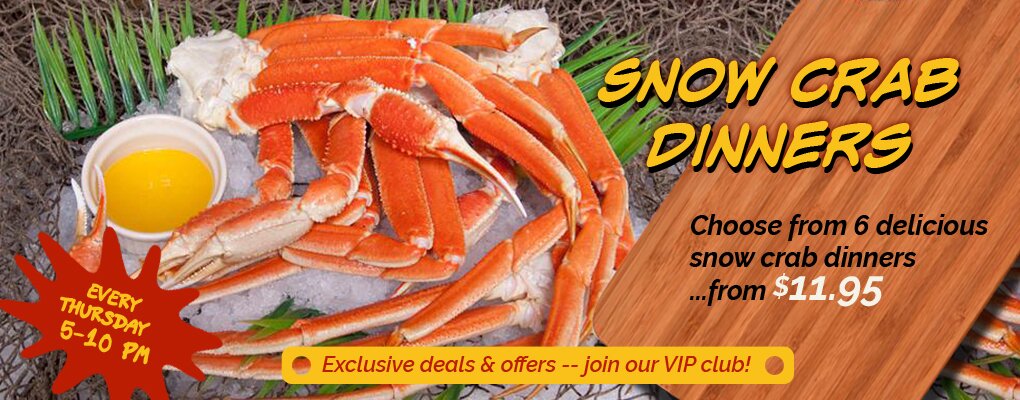 Snow Crab Dinners